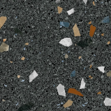 Stracciatella 8P43 - Grafito, Polished, 79'3x79'3cm, 10.00mm, Rectified
