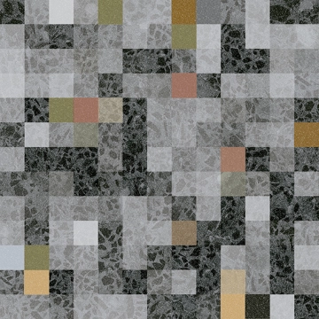 Stracciatella Granella 8026 - Grafito, Matt, 20x20cm, 8.00mm, not-rectified