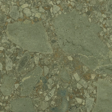 Black&cream 8L79 - Green Giada, Matt, 80x80cm, 10.00mm, Rectified