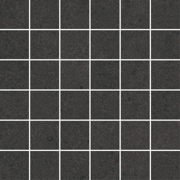 Black&cream Mosaico 8237 - Black Night, Matt, 30x30cm, 10.00mm, not-rectified