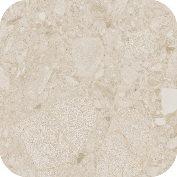 Black&cream Checkers Rounded 8226 - Cream Beach, Matt, 28'6x28'6cm, 10.00mm, not-rectified