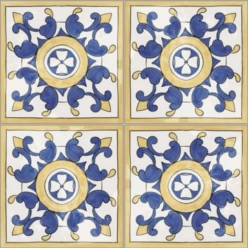 Amalfi 7, Glossy, 15x15cm, 8.50mm, Rectified