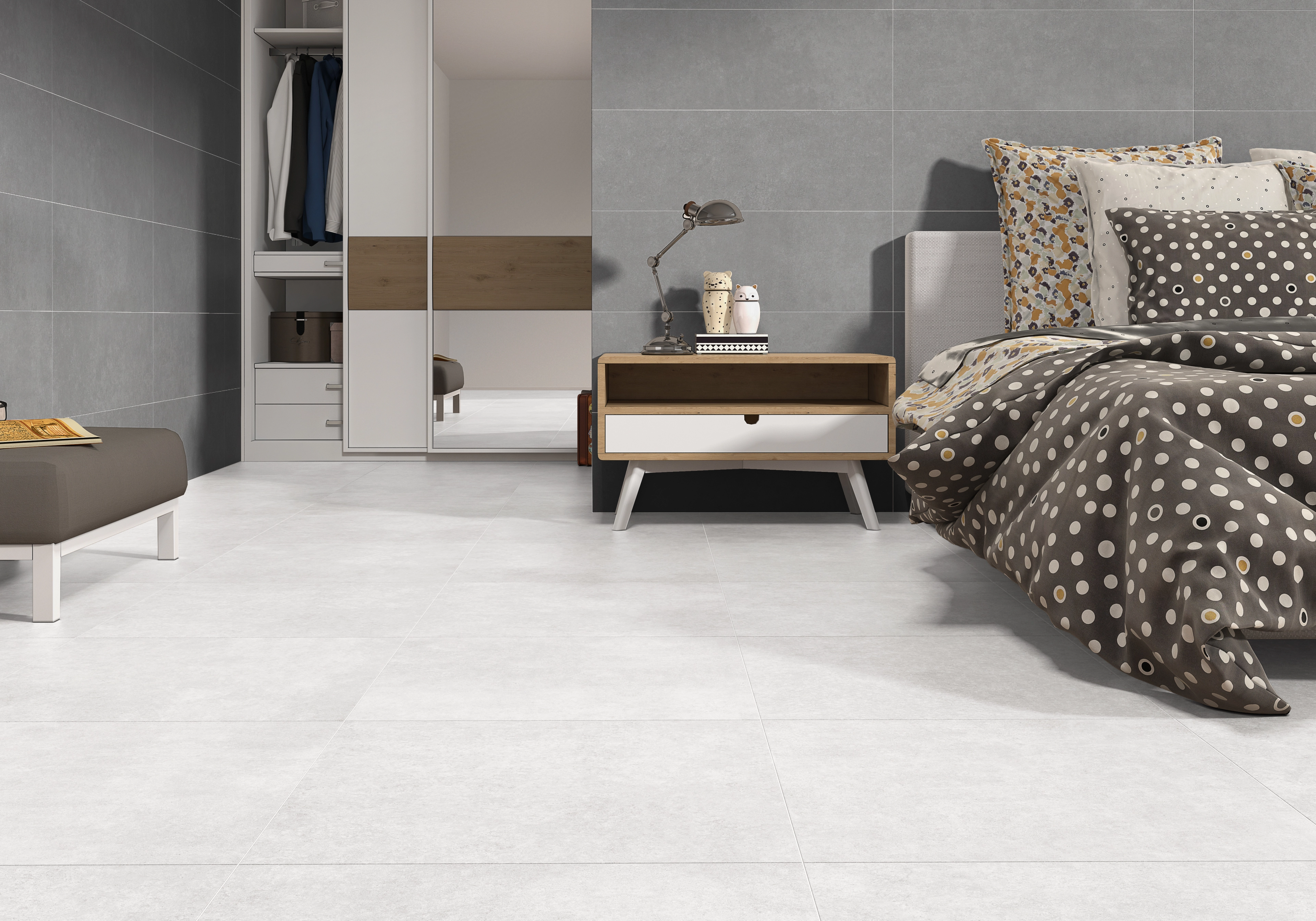 Ecoceramic Uptown, Concrete