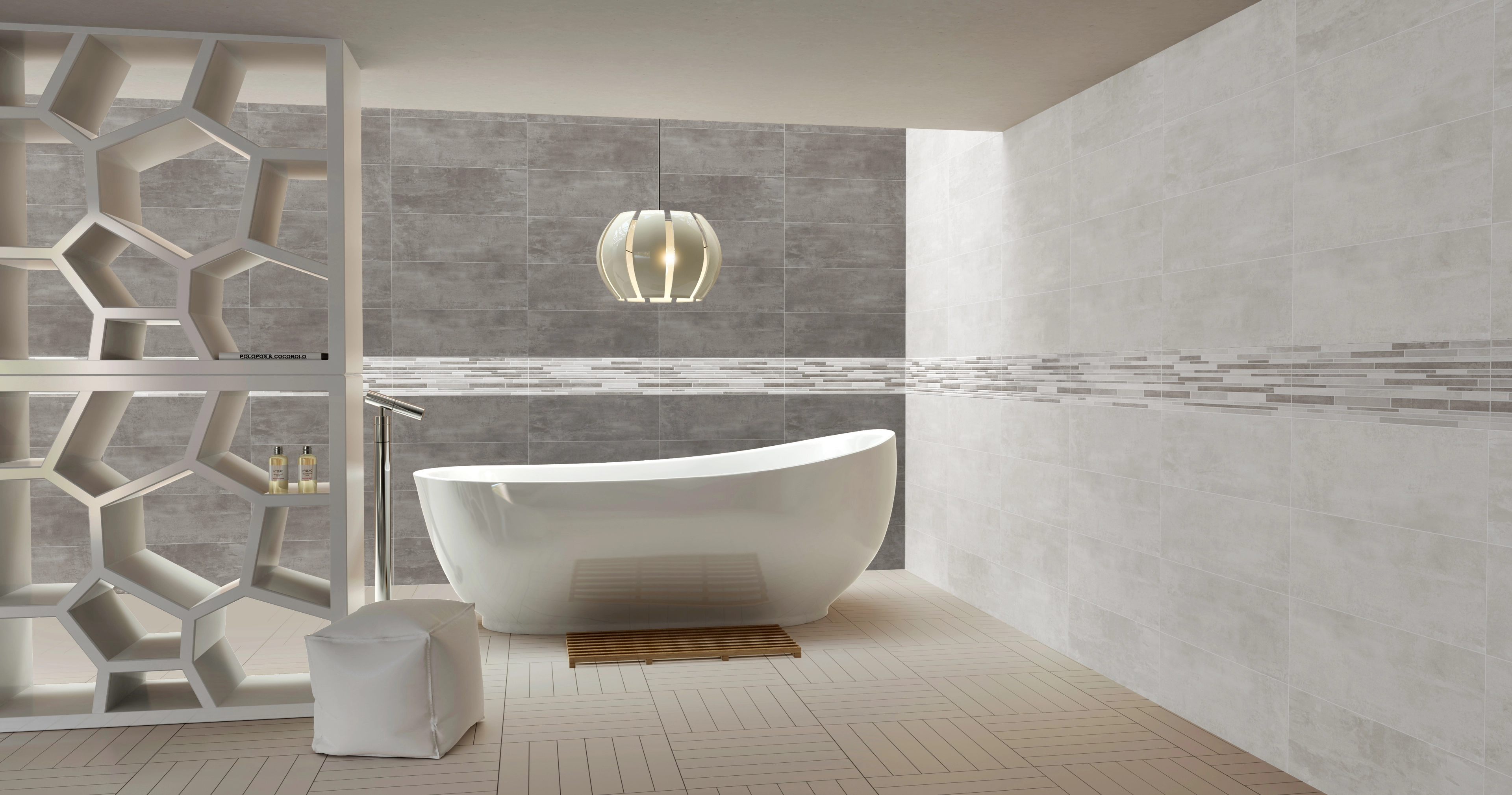 Ecoceramic Michigan, Concrete