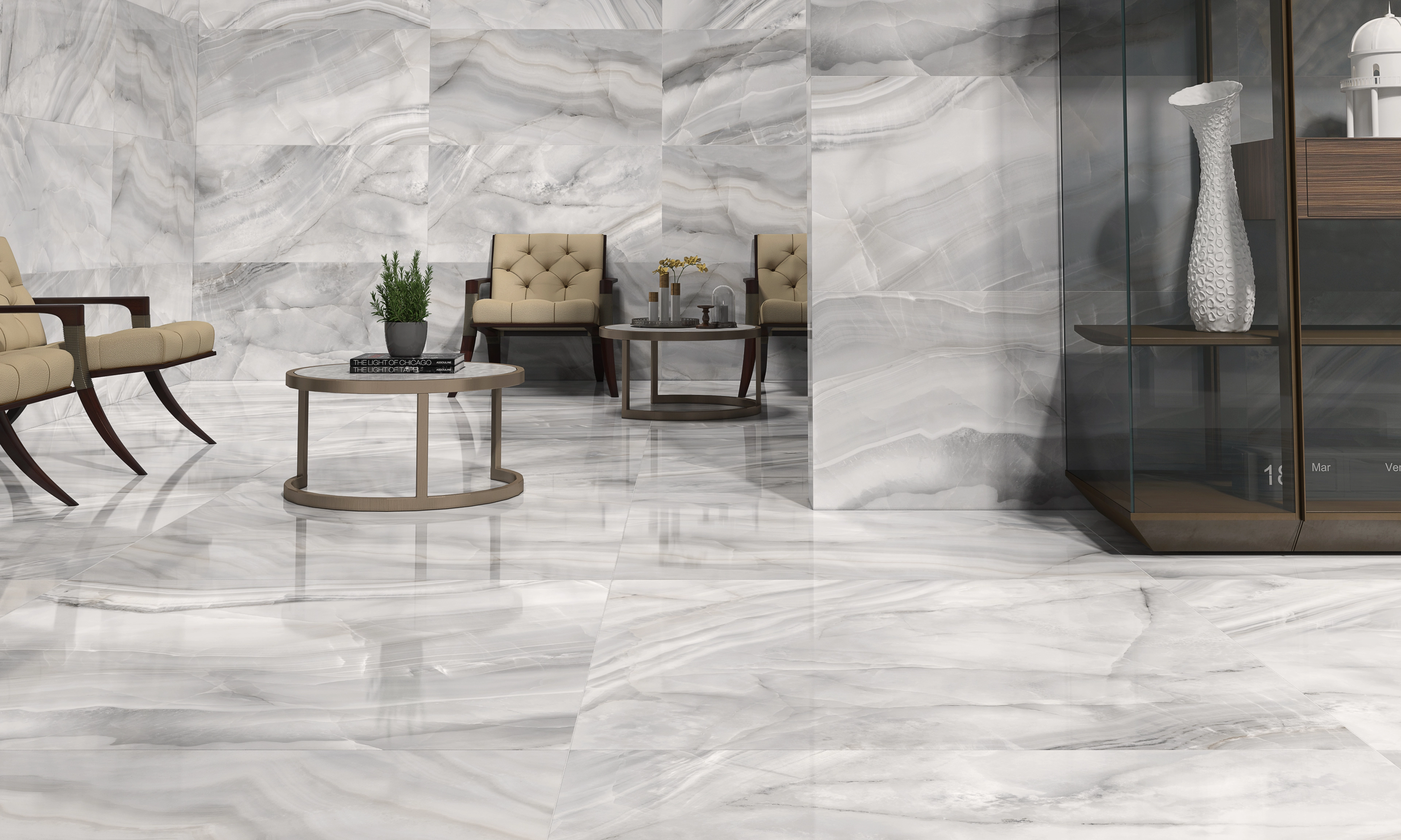 Ecoceramic Rodas, Marble