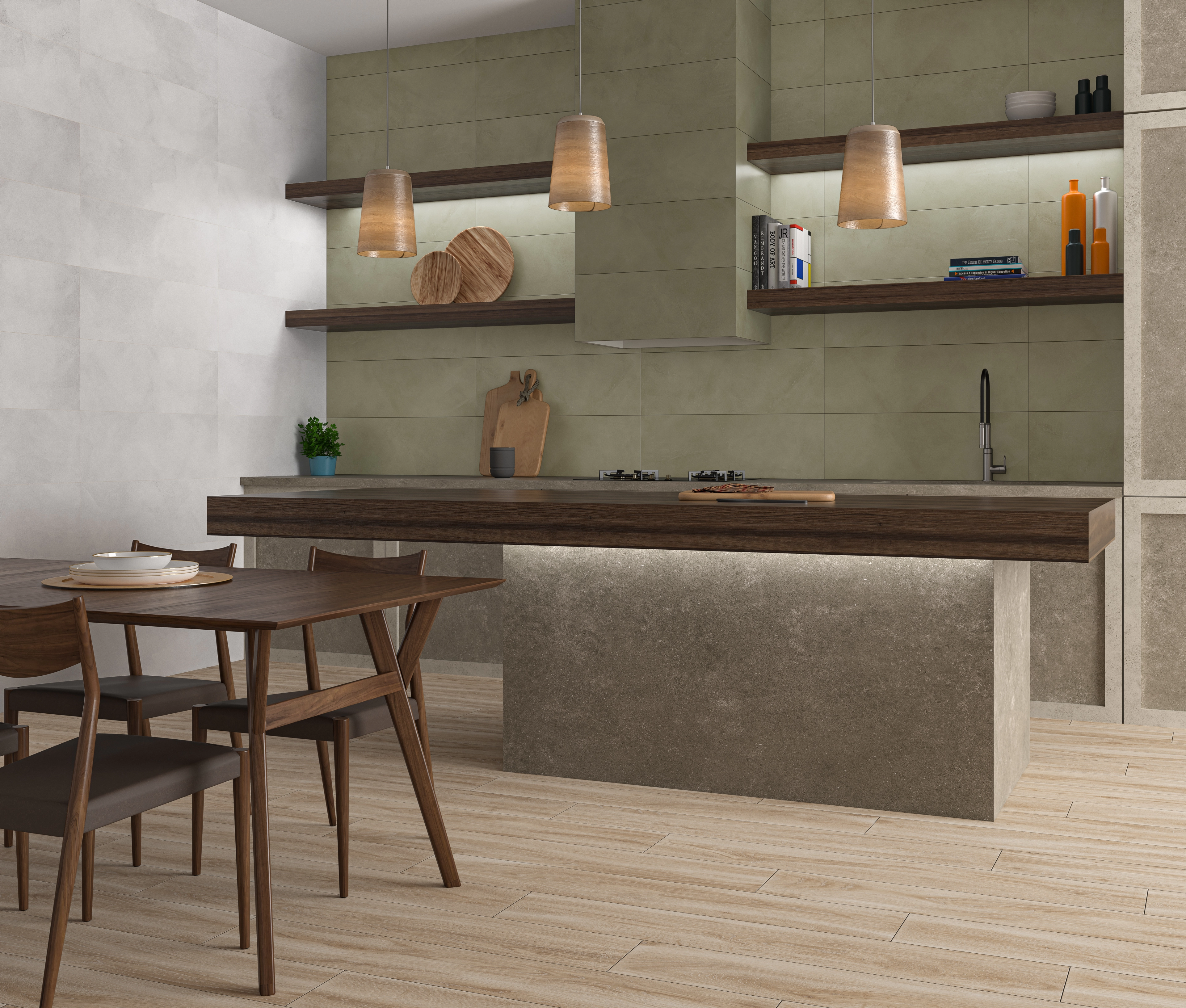 Ecoceramic Cromatica, Concrete