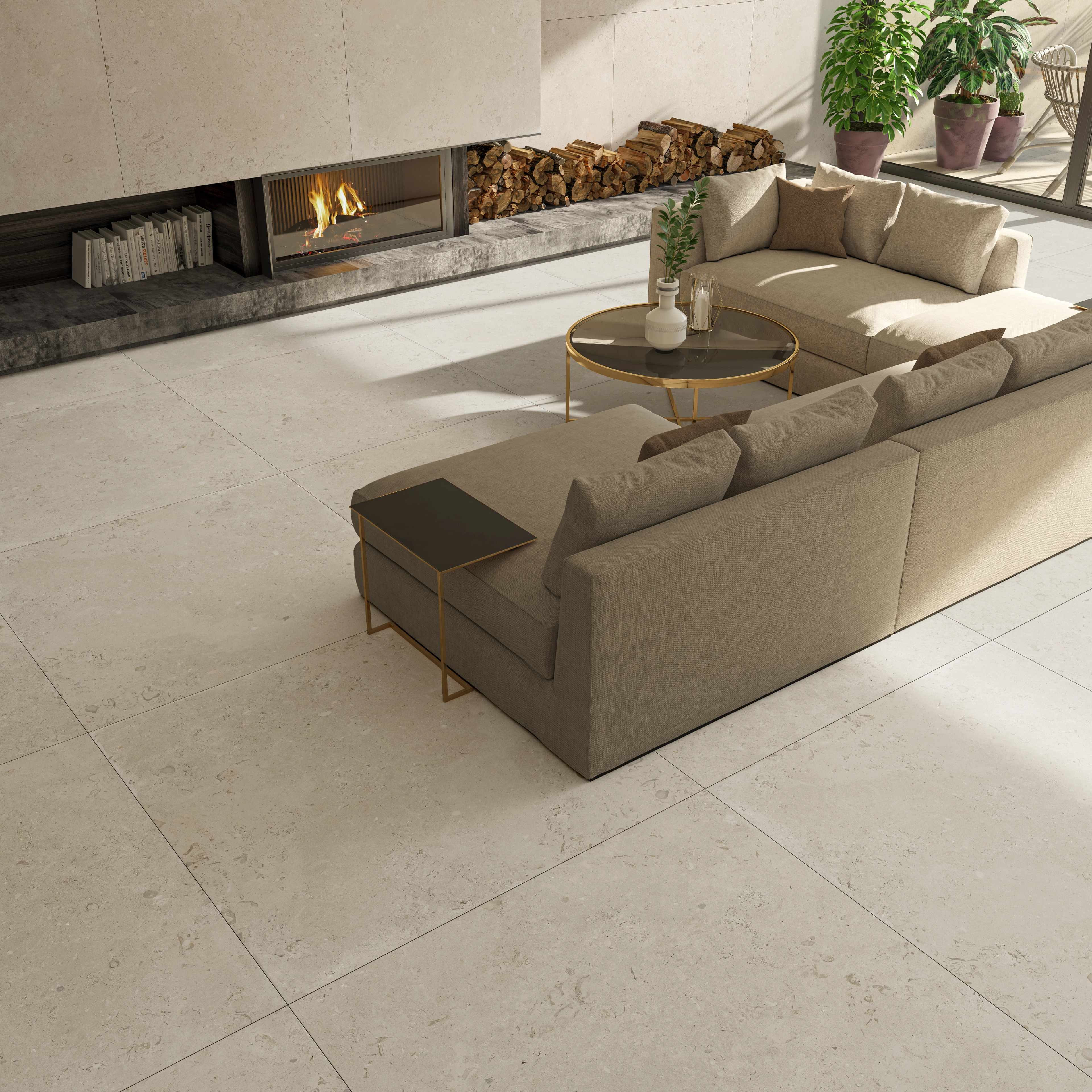 Ecoceramic Coralina, Concrete