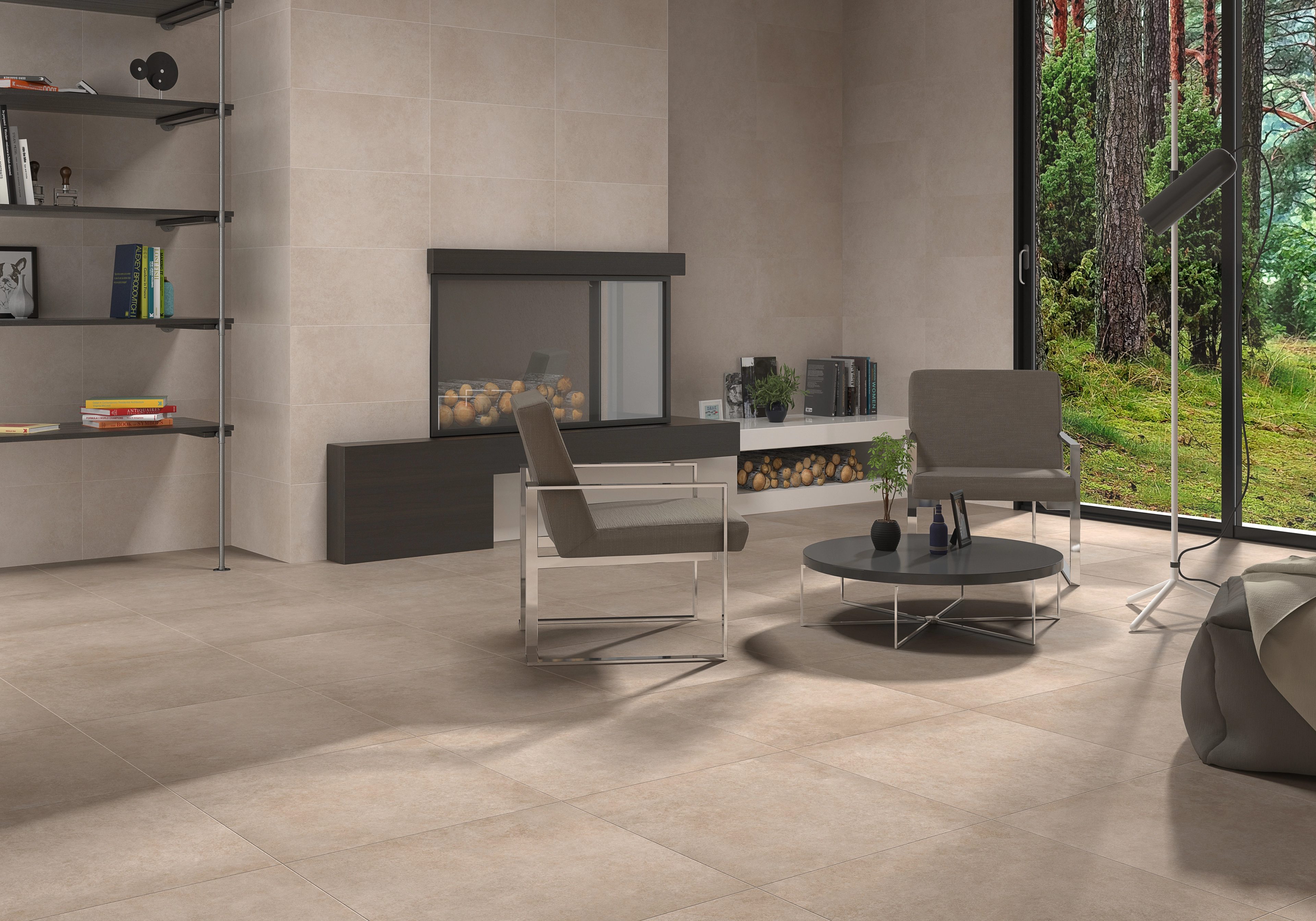 Ecoceramic Suburb, Concrete