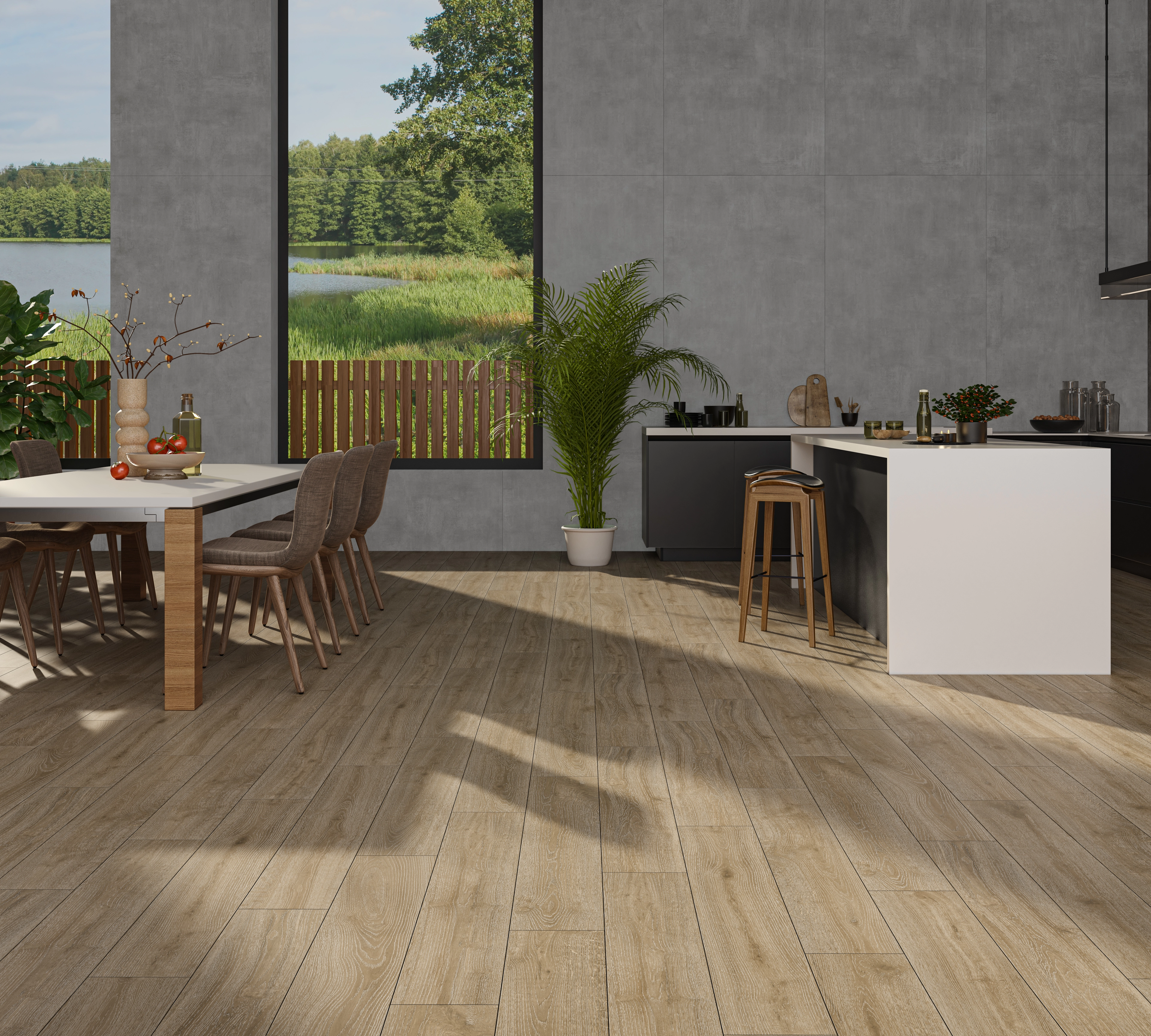Ecoceramic Ikon, Wood
