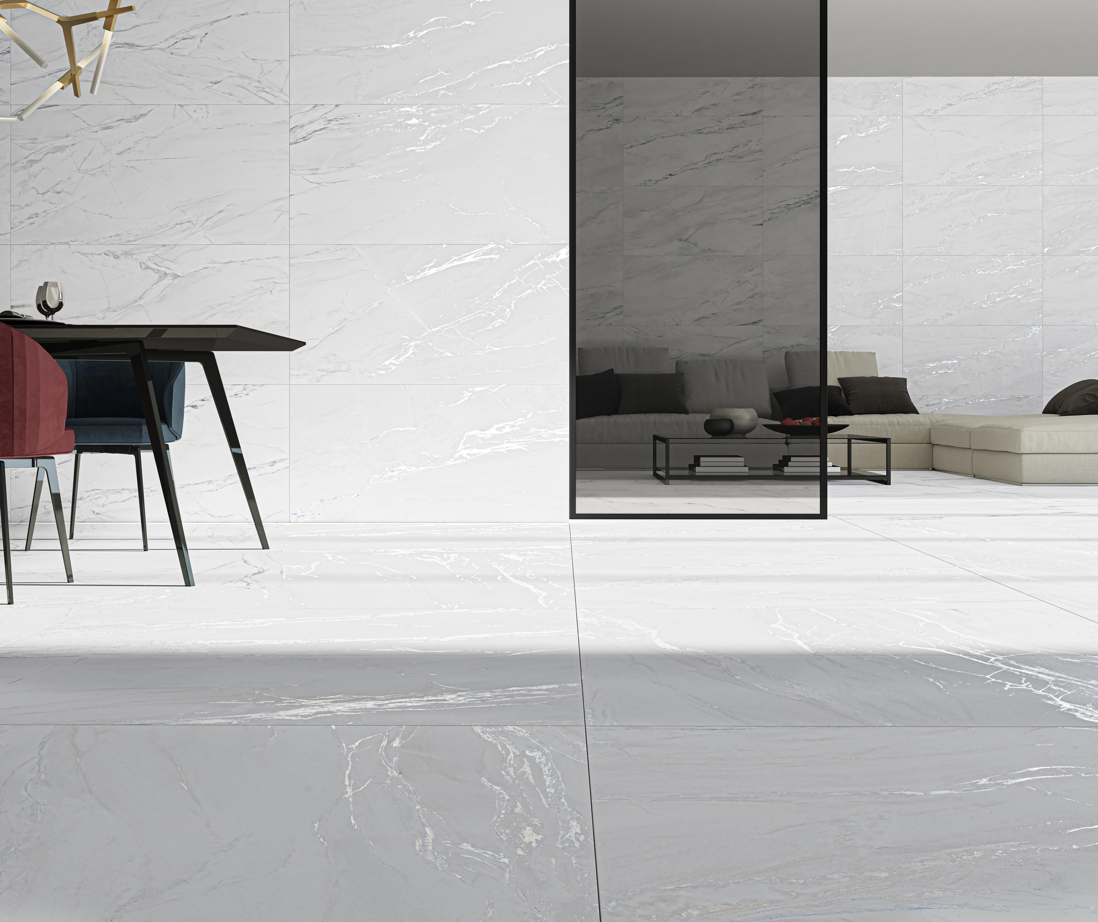 Ecoceramic Dreamblue, Marble