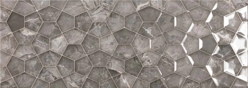 Ariana Rlv RB0185 D - Graphite, Brillo, 25x70cm, 10.00mm, Not rectified