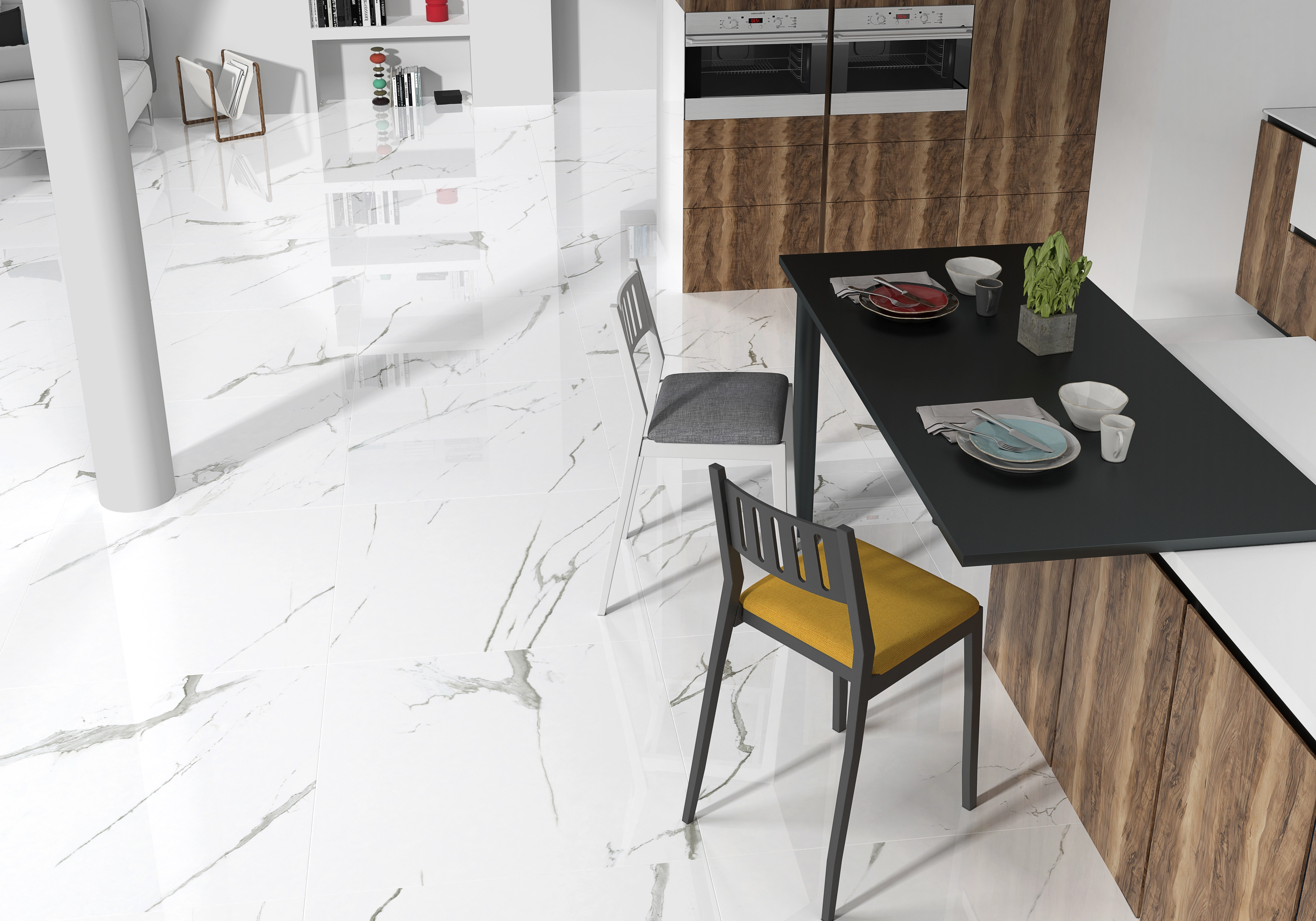 Ecoceramic Grayish, Marble