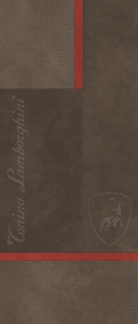 Korium Square Logo 167582 - Brown Red, Naturale, 120x280cm, 6.00mm, Rectified