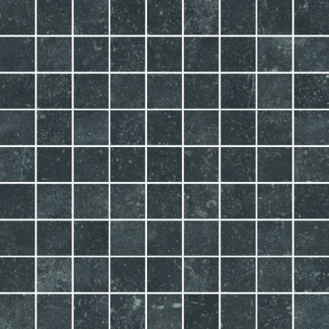 Absolute Mosaico 02CAU7MS - Nero, Naturale, 30x30cm, 9.50mm, Not rectified