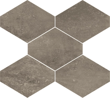 Absolute Esagona 02CAU77E - Titanio, Naturale, 34x39cm, 9.50mm, Not rectified