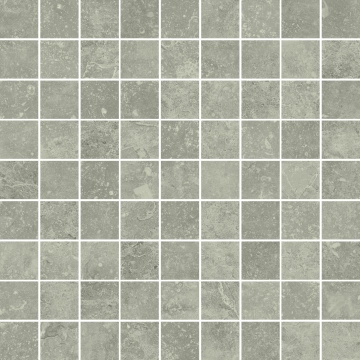 Absolute Mosaico 02CAU4MS - Grigio, Naturale, 30x30cm, 9.50mm, Not rectified