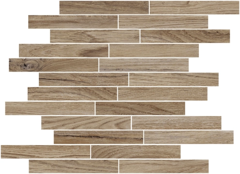 Rustic Stick 02CRT22SK - Beige, Naturale, 30x30cm, 9.50mm, Rectified