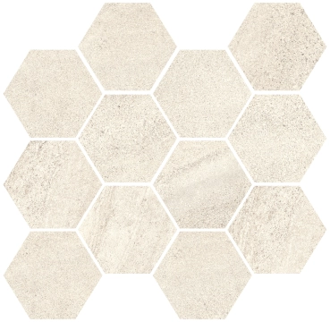Life Esagona 02CLE1E - Bianco, Naturale, 28x28cm, 9.50mm, not-rectified