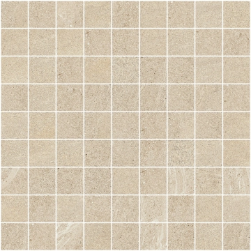 Life Mosaico 02CLE2MS - Beige, Naturale, 30x30cm, 9.50mm, not-rectified