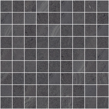 Life Mosaico 02CLE7MS - Antracite, Naturale, 30x30cm, 9.50mm, not-rectified