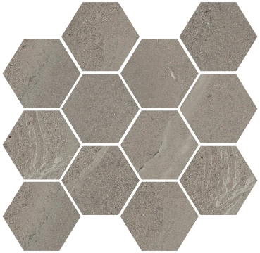 Life Esagona 02CLE77E - Piombo, Naturale, 28x28cm, 9.50mm, not-rectified