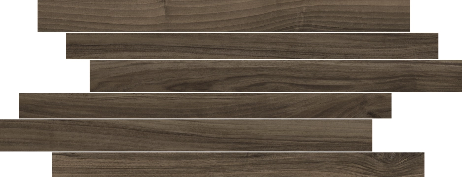 More Muretto 02CMR8MU - Noce, Naturale, 20x50cm, 9.50mm, not-rectified