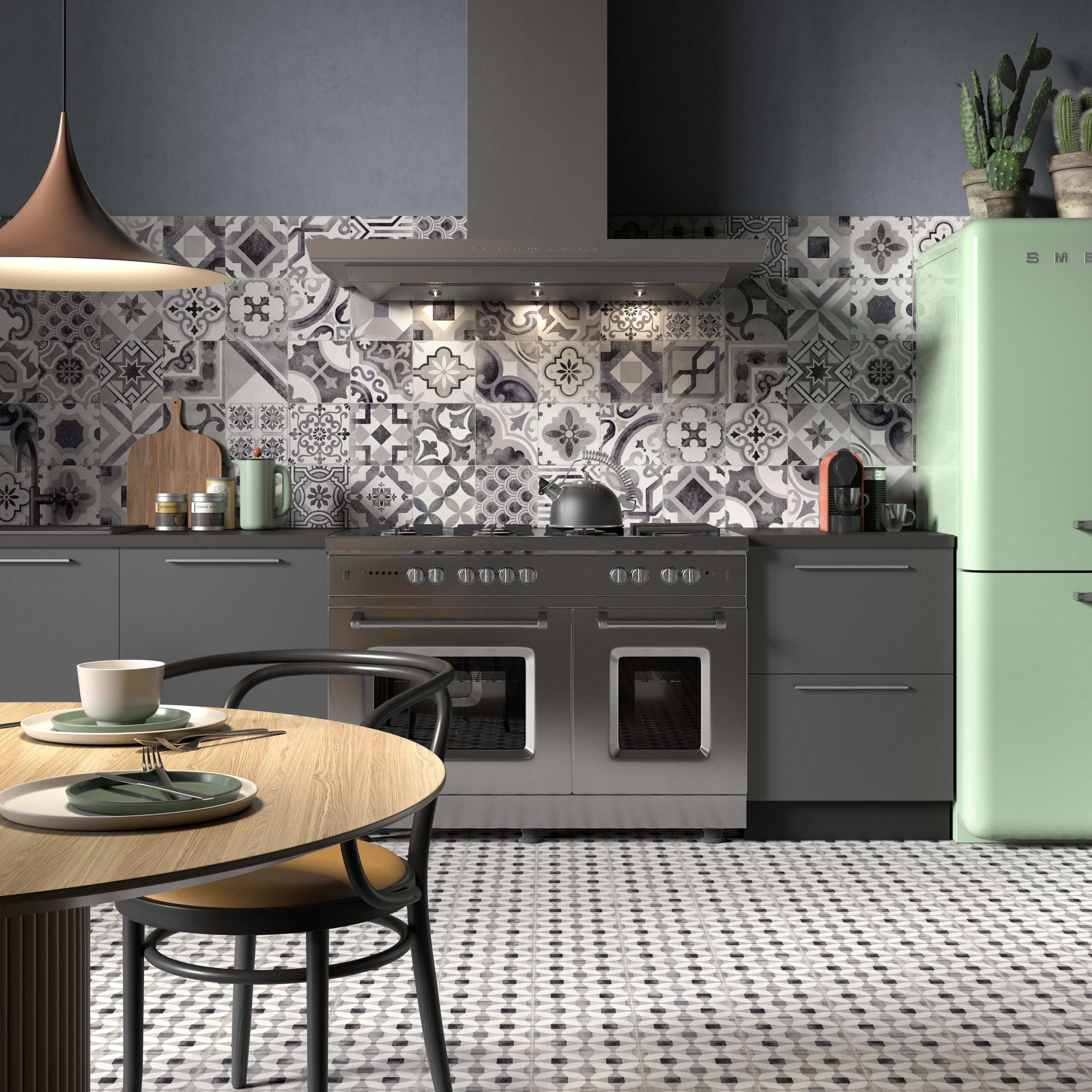 Ceramiche Castelvetro Cementine, Pattern
