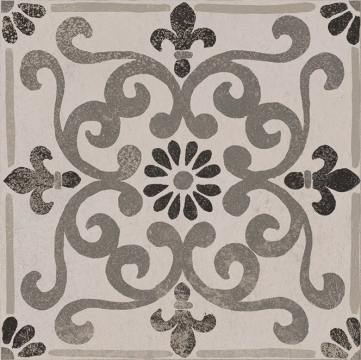 Cementine 02CCM20R17C - C B/n, Naturale, 20x20, Square, 9.50, Not Rectified
