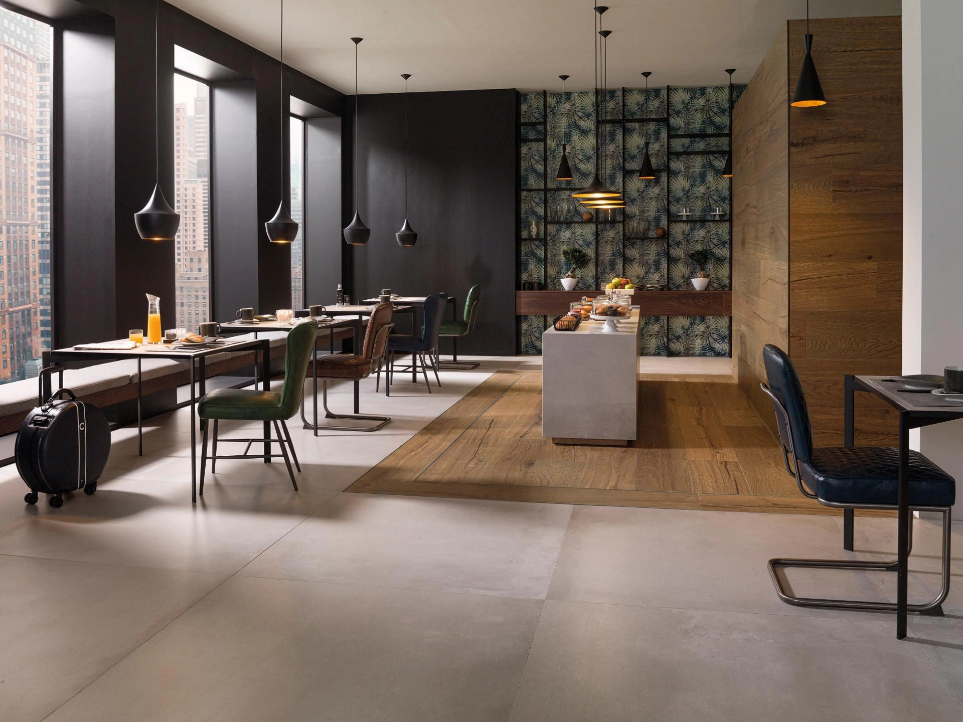 Porcelanosa Harlem, Concrete