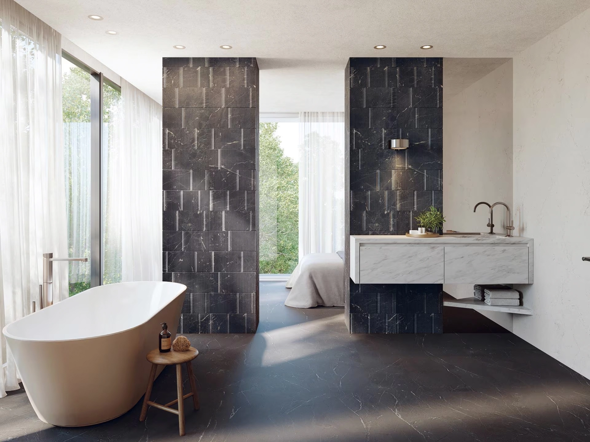 Porcelanosa Nolita Marquina, Marble