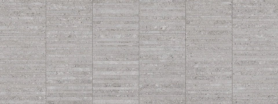 Berna Stripe 100245260 - Acero, Matt, 45x120cm, 10.00mm, Rectified