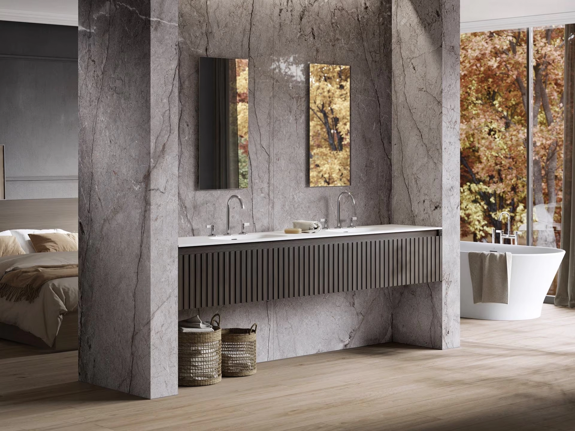 Porcelanosa Nobu, Wood