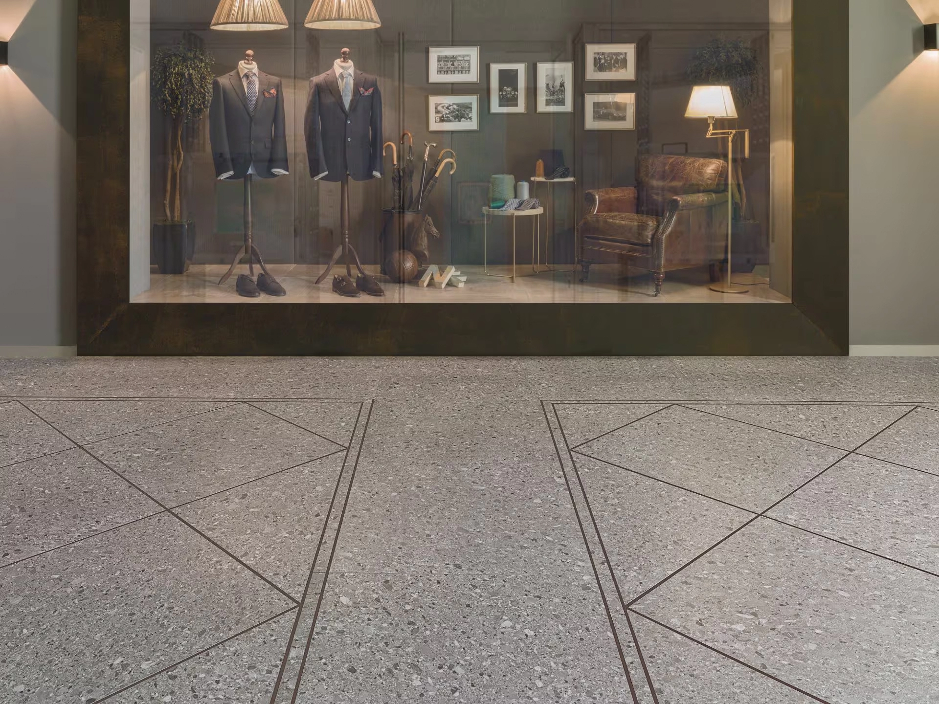 Porcelanosa Ceppo, Terrazzo; Stone