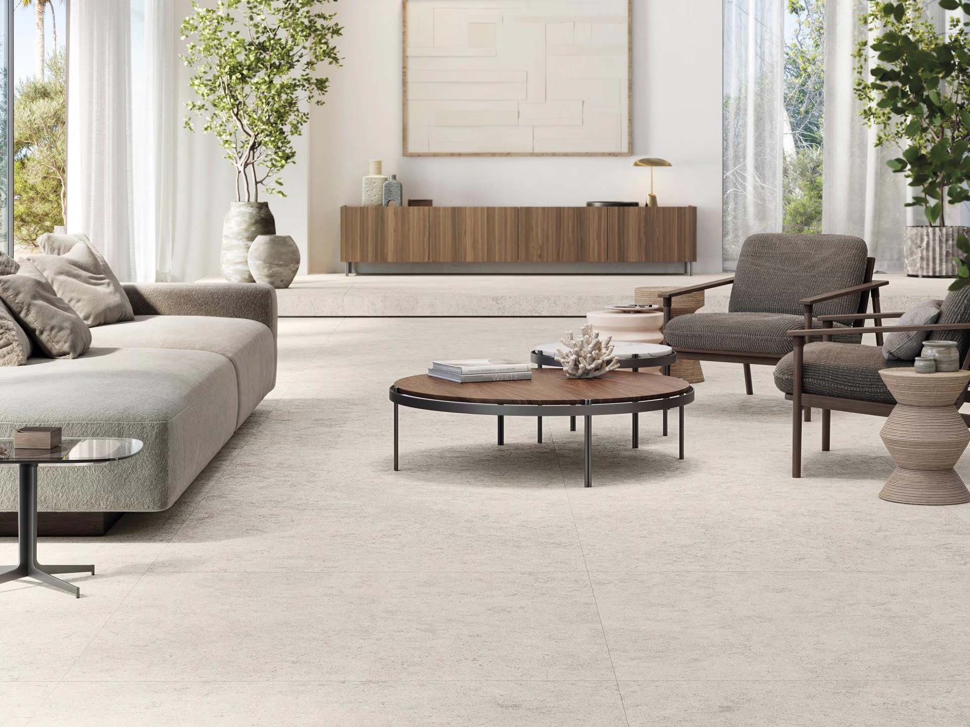 Porcelanosa Cancun, Concrete