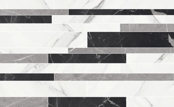 Palace Muretto Mix 450003 - Pietra Grey, Naturale, 25x40cm, 6.00mm, Not rectified