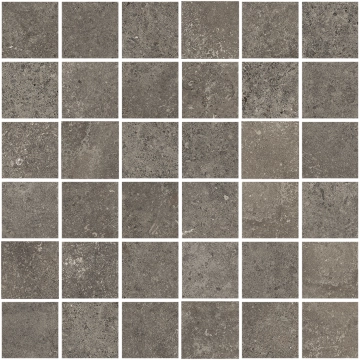 Unika Mosaico 704063 - Piombo, Naturale, 11.81x11.81