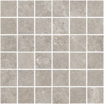Unika Mosaico 704061 - Argento, Naturale, 11.81x11.81