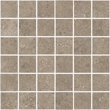 Unika Mosaico 704065 - Taupe, Naturale, 11.81x11.81