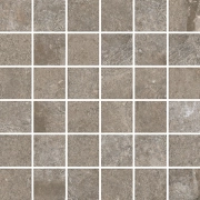 Lausanne Mosaico ELS46 - Brown, Mate, 30x30cm, 10.00mm, Rectified