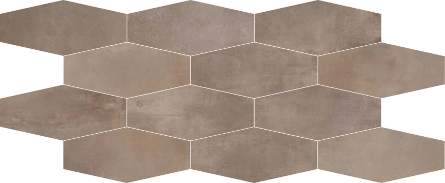 Interno 9 Mosaico Losanga I9R03251 - Mud, Naturale, 30x60cm, 8.50mm, Rectified