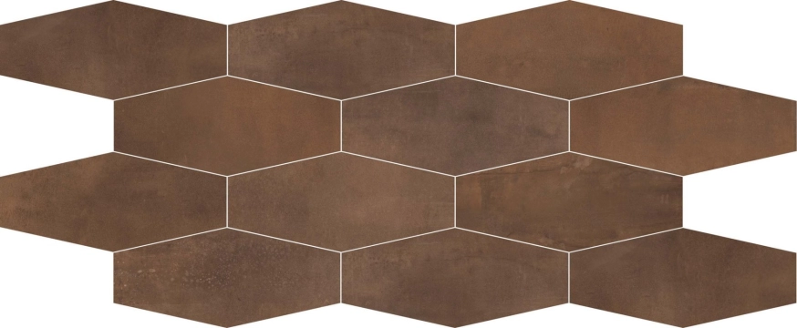 Interno 9 Mosaico Losanga I9R03301 - Rust, Naturale, 30x60cm, 8.50mm, Rectified