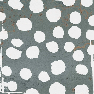 Poetry Decor PF60010668 - Pois Paint Verdigris, Naturale, 20x20cm, 8.50mm, Not rectified