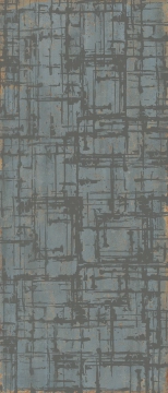 Poetry Decor PF60010230 - Lines Metal Verdigris, Naturale, 120x280cm, 6.00mm, Rectified