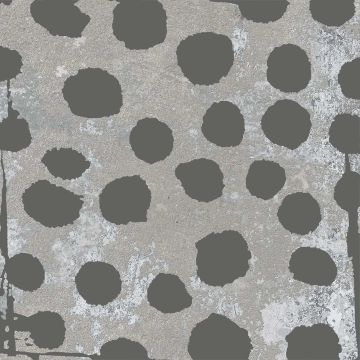 Poetry Decor PF60010669 - Pois Metal Cement, Naturale, 20x20cm, 8.50mm, Not rectified