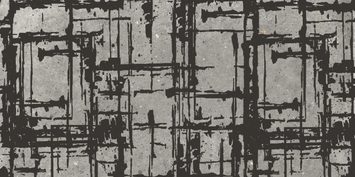 Poetry Stone Decoro Metal PF60011096 - Grey, Naturale, 60x120cm, 8.50mm, Rectified