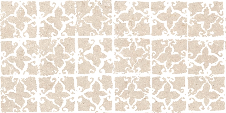 Poetry Stone Decoro Stamp PF60011099 - Beige, Naturale, 60x120cm, 8.50mm, Rectified