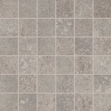 Unika Mosaico Quadretti UKR09151 - Grey, Naturale, 30x30cm, 8.50mm, Rectified