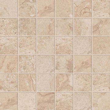 Alpes Raw Mosaico Quadrato PF60000262 - Sand, Naturale, 30x30cm, 8.50mm, Rectified