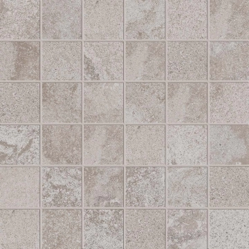 Alpes Raw Mosaico Quadrato PF60000260 - Grey, Naturale, 30x30cm, 8.50mm, Rectified