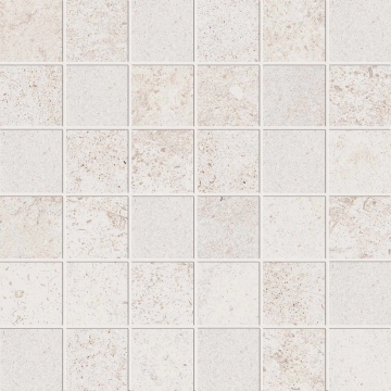 Alpes Raw Mosaico Quadrato PF60000259 - Ivory, Naturale, 30x30cm, 8.50mm, Rectified